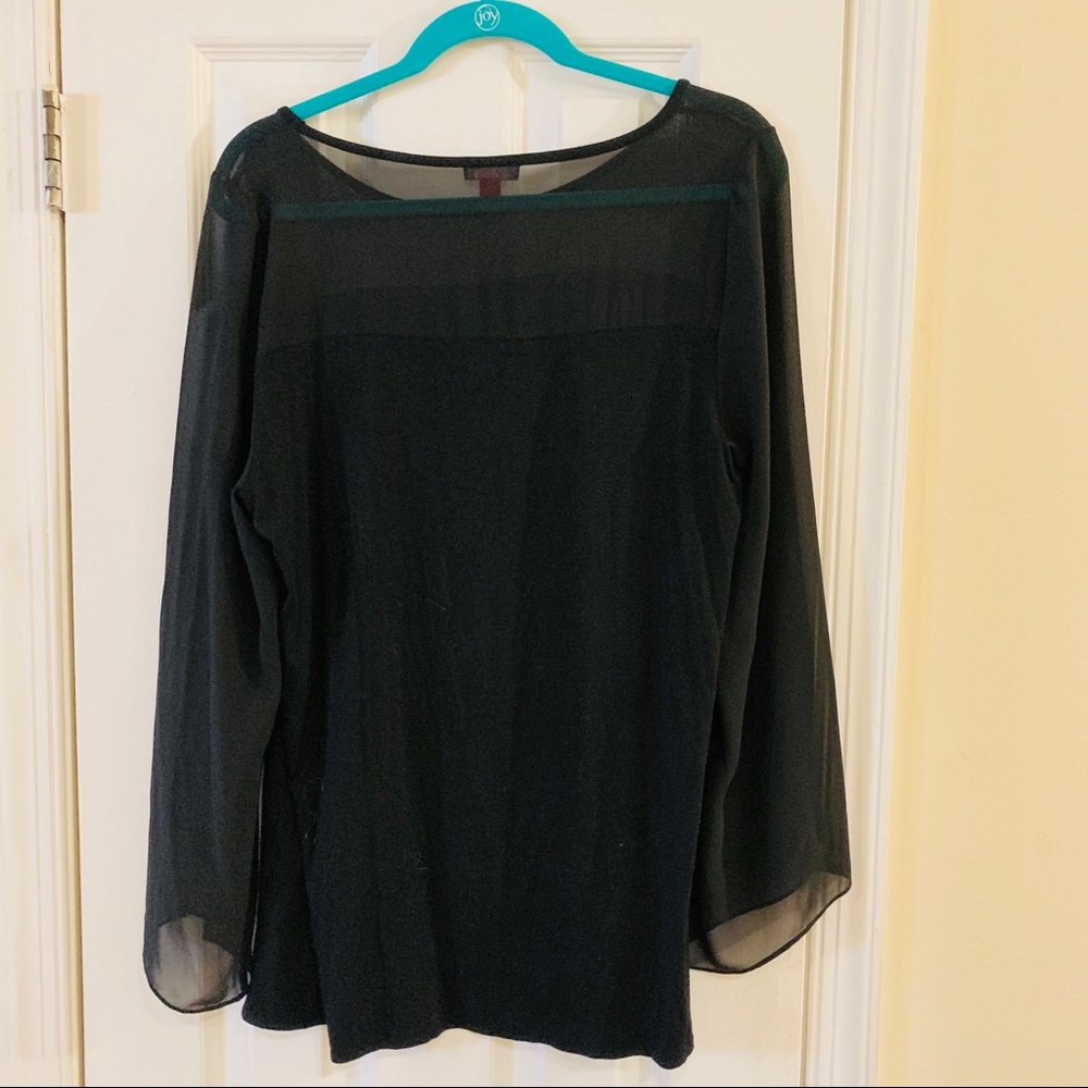 Sale Vince Camuto Black Sexy Top - Picture 6 of 9